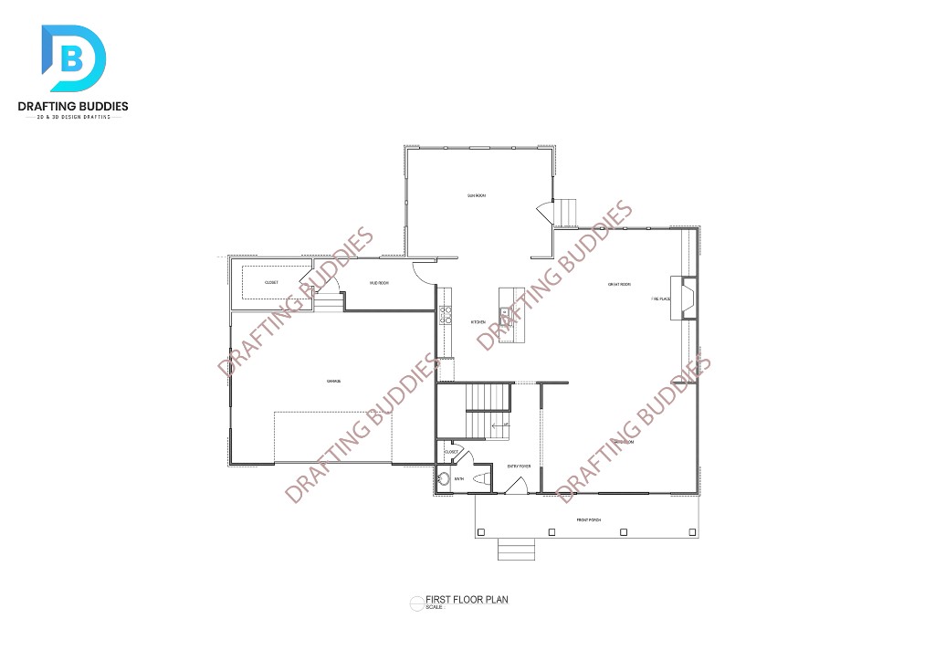Amber Cottage First Floor plan preview