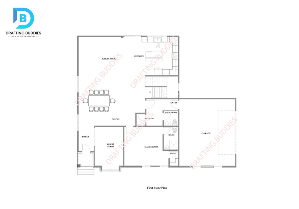 Atlanta First Floor plan preview