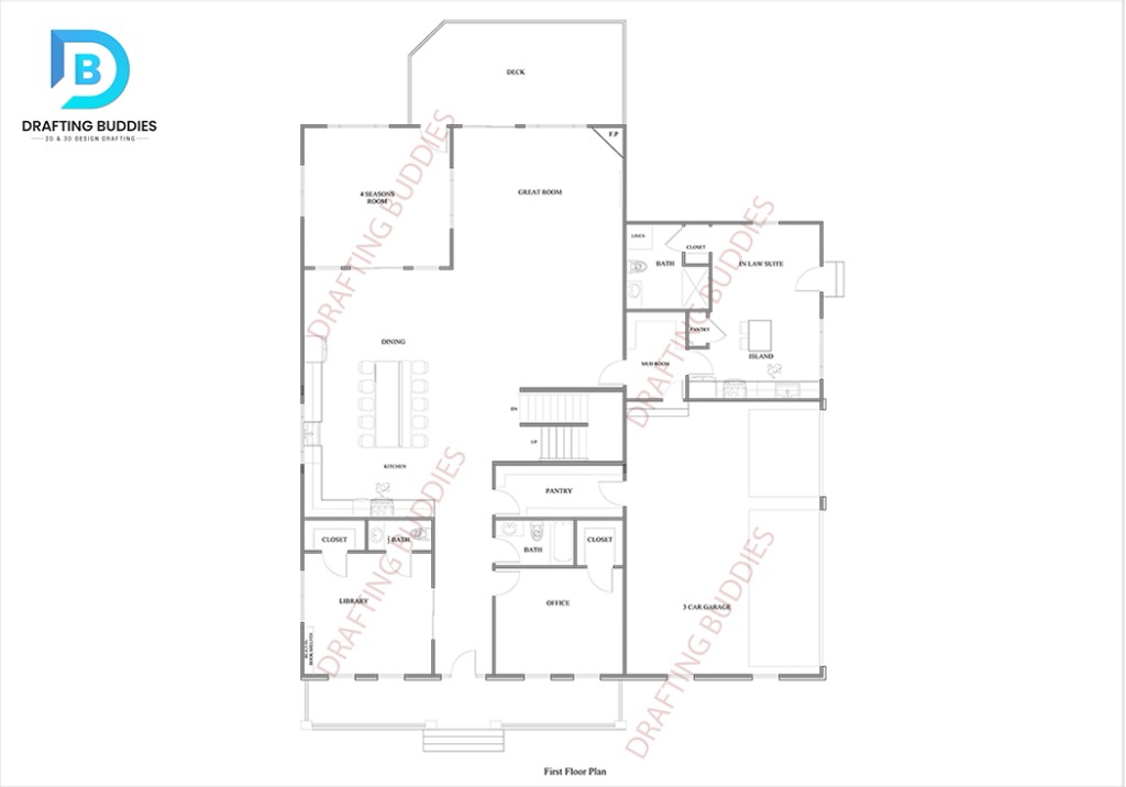 Dreamsville First Floor plan preview